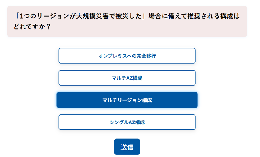 AWS一問一答ゲーム